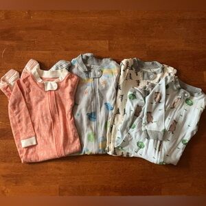Burt’s Bees Footy Pajamas Bundle, 6-18 Months